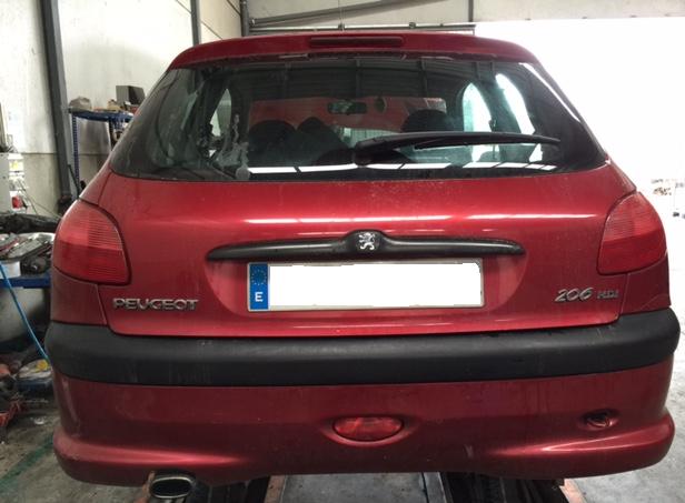 PEUGEOT 206 2.0HDI 3P DESDE 1998 HASTA 2009